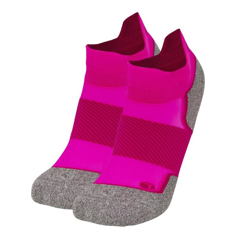 OS1st AC4 Active Comfort Socks - No Show Pink Fusion