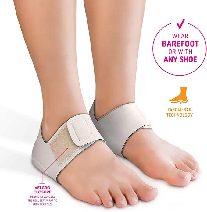 Heel That Pain Heel Seat Wraps Velcro Closure