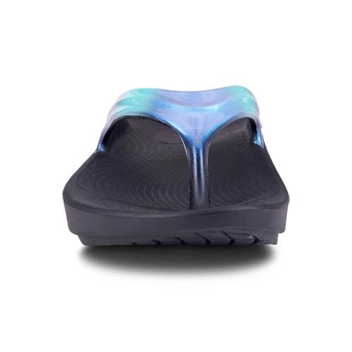 OOFOS OOlala Sandals for Women Luxe Atlantis Front