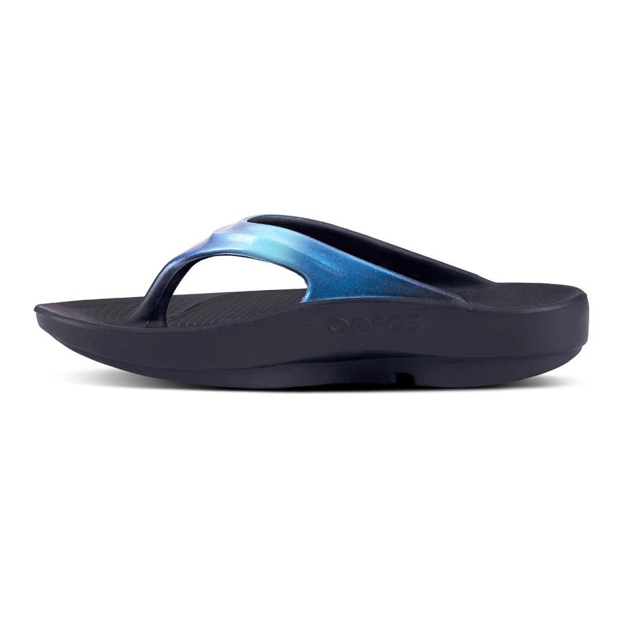 OOFOS OOlala Sandals for Women Luxe Atlantis Inside