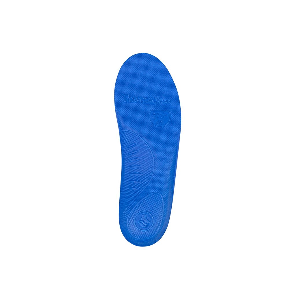 PowerStep Pinnacle Plus Met Insoles left insole bottom