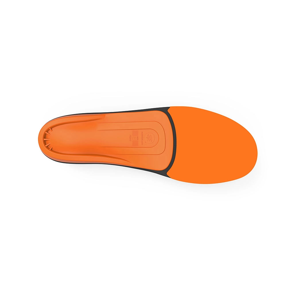 Superfeet Orange All-Purpose High Impact Support Insoles bottom