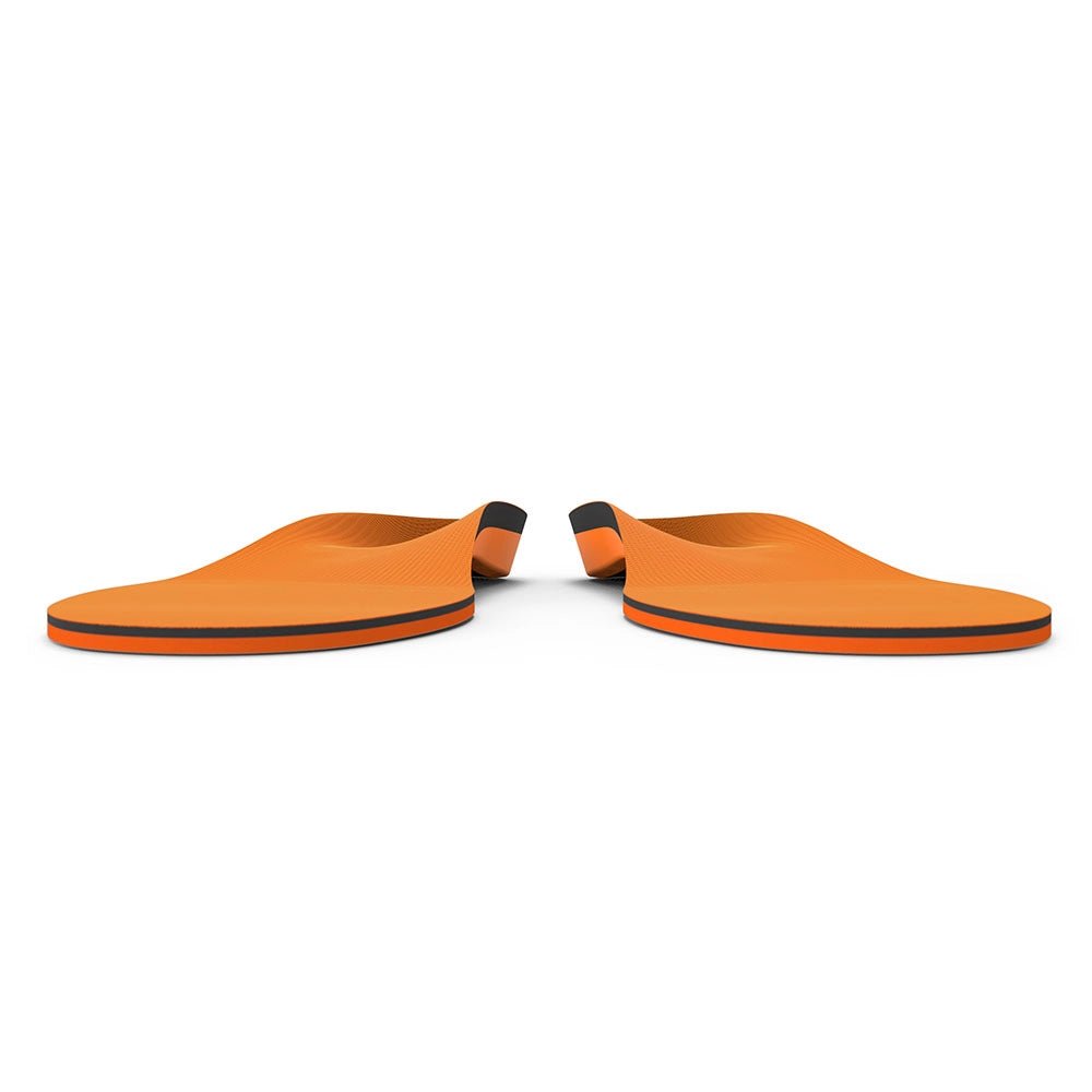 Superfeet Orange All-Purpose High Impact Support Insoles front profile