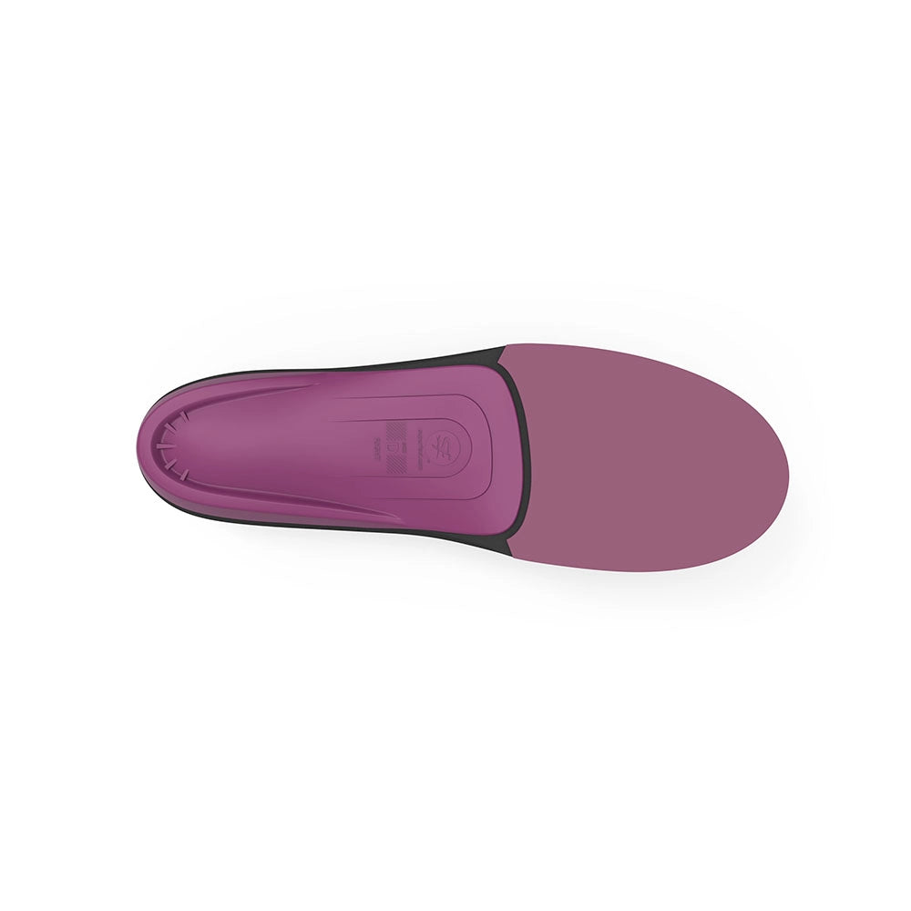 Superfeet Berry All-Purpose Women’s High Impact Support Insoles bottom