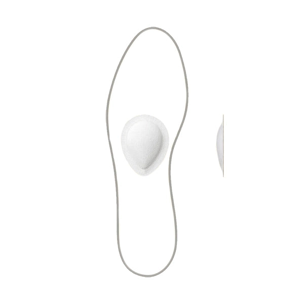 Pedag Drop Metatarsal Insert placement