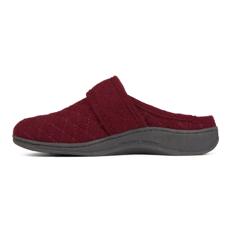 Vionic Carlin Flannel Slippers for Women