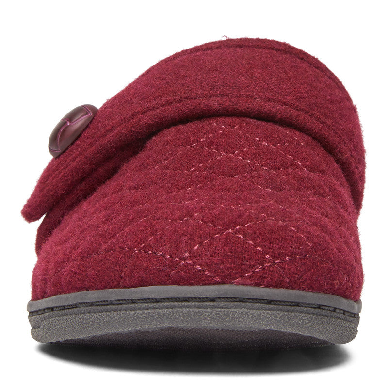 Vionic Carlin Flannel Slippers for Women