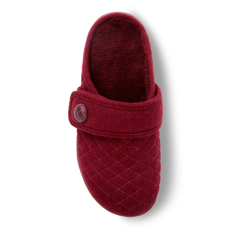 Vionic Carlin Flannel Slippers for Women