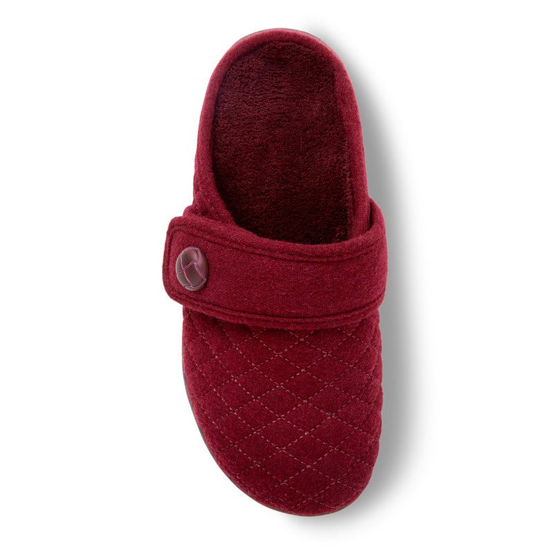 Vionic Carlin Flannel Slippers for Women