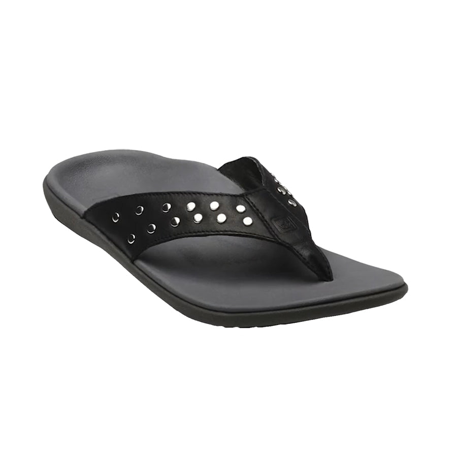 Spenco Crystal Yumi Sandals for Women Black