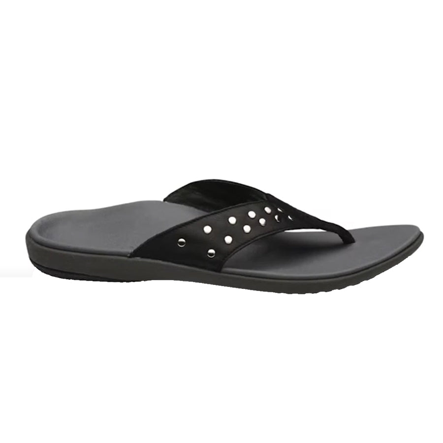 Spenco Crystal Yumi Sandals for Women Black