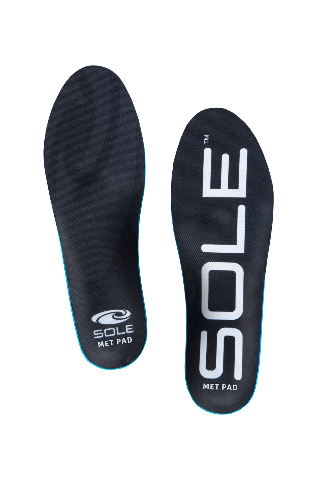 SOLE Active Thick Custom Footbeds w/Met Pad