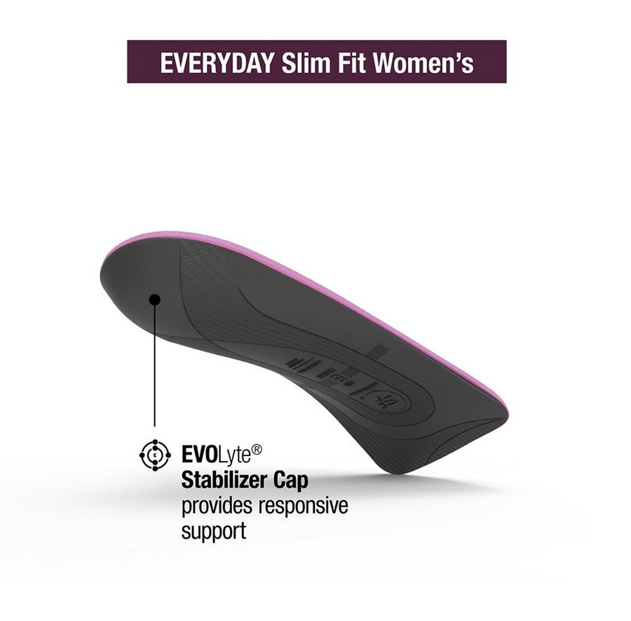 Superfeet EVERYDAY Slim Fit Insoles for Women
