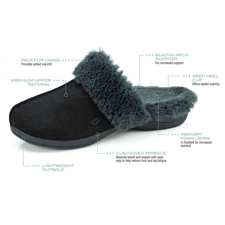 Powerstep Luxe Women's Orthotic Slippers