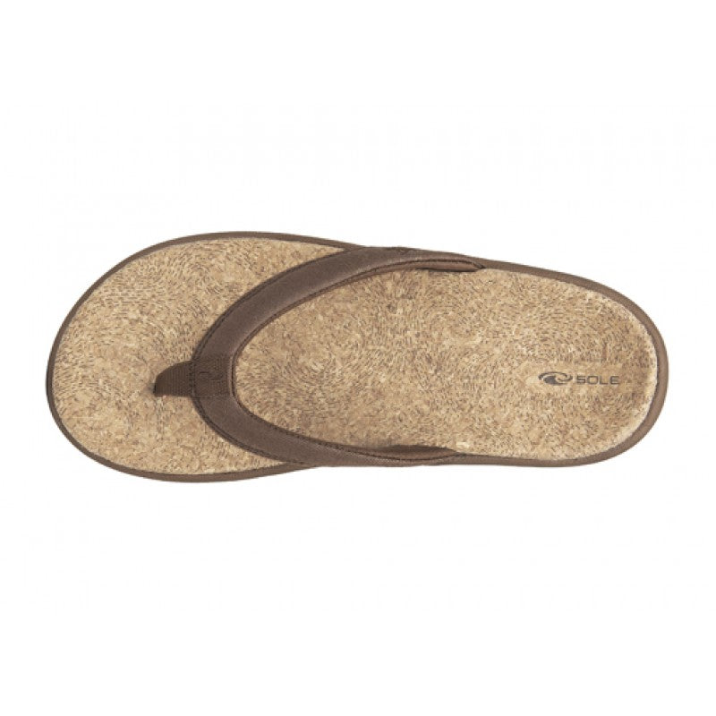 SOLE Casual Cork Flip Sandals - Women's 5
