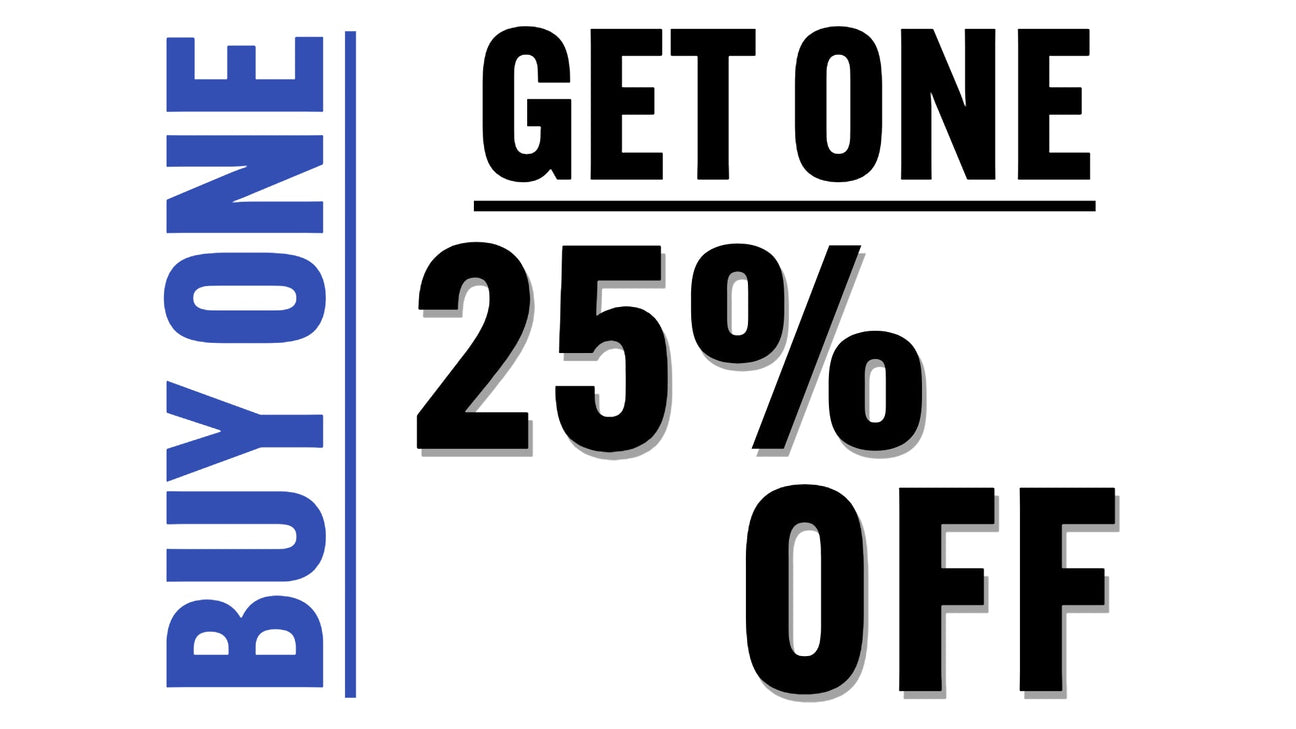 BOGO 25% Sale
