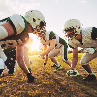 Image showing young men playing American football