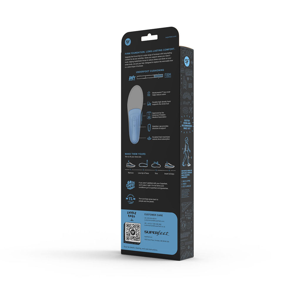 Superfeet Blue All-Purpose Support Medium Arch Insoles