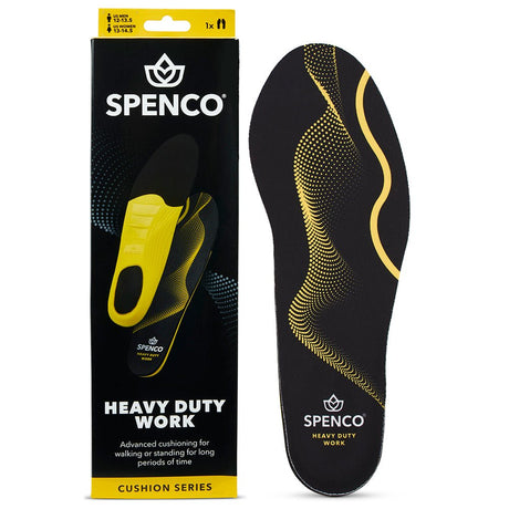 Spenco Polysorb Heavy Duty Insoles — Product & Packaging