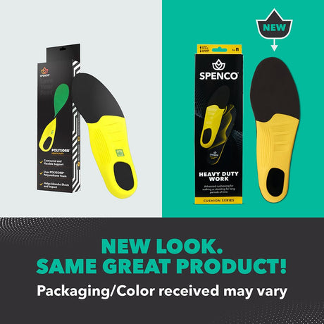 Spenco Polysorb Heavy Duty Insoles — New Look, Same Product