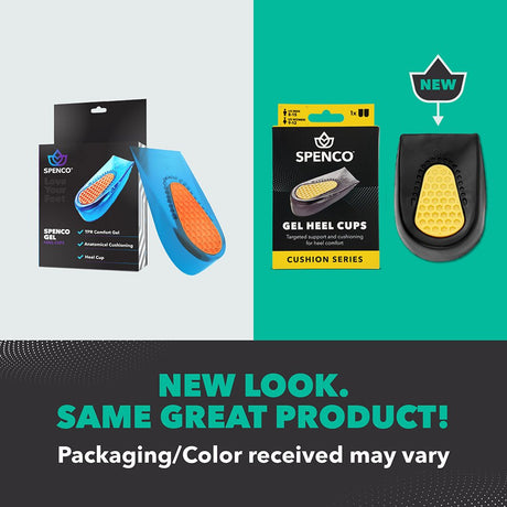 Spenco Gel Heel Cups — New Look, Same Product