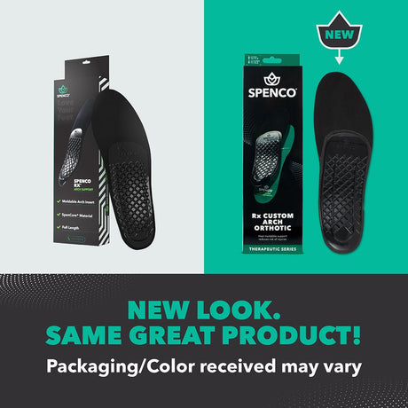 Spenco Full-Length Orthotic Arch Supports — New Look, Same Product