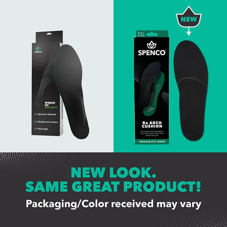 Spenco Full-Length Arch Cushions — New Look, Same Product