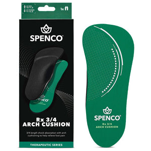 Spenco 3/4-Length Arch Cushions — Product & Packaging