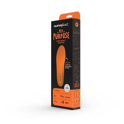 Superfeet Orange All-Purpose High Impact Support Insoles