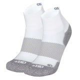 OS1st AC4 Active Comfort Socks - 1/4 Crew White