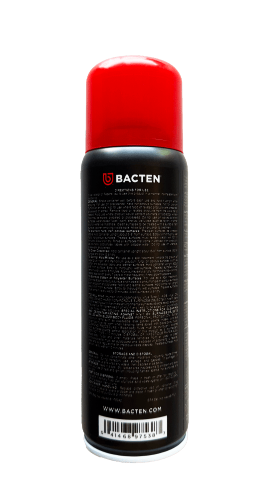Bacten Disinfectant Plus Deodorizer — Rear View