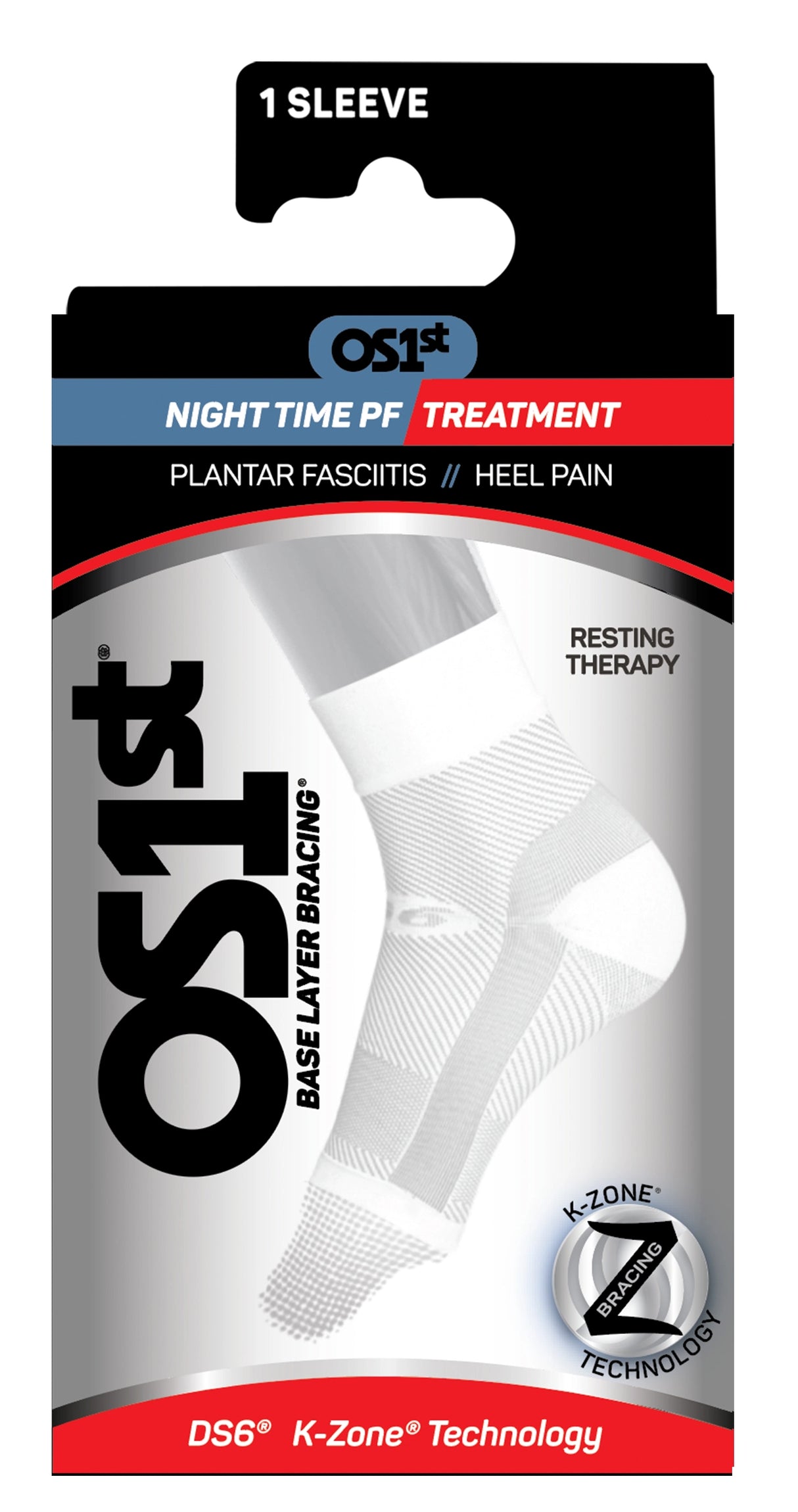 OS1st DS6 Night Time PF Treatment Sleeve packaging