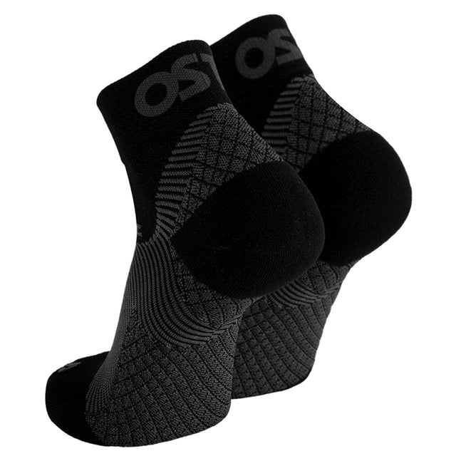 OS1st FS4 1/4 Crew Plantar Fasciitis Socks black