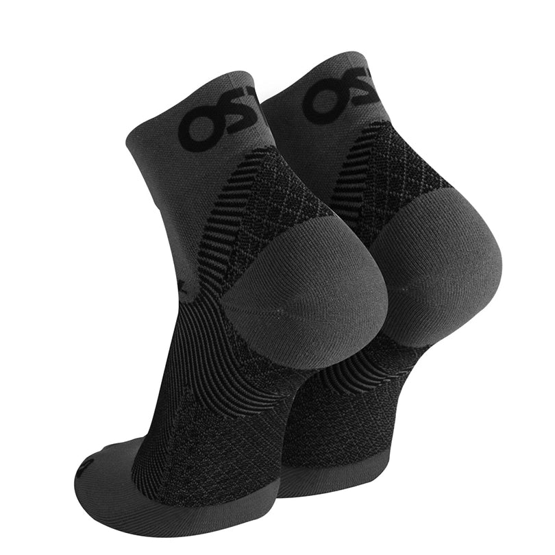 OS1st FS4 1/4 Crew Plantar Fasciitis Socks grey