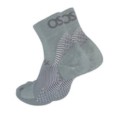 OS1st FS4 1/4-Crew Merino Wool Plantar Fasciitis Socks grey