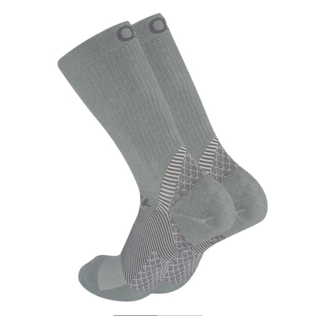 OS1st FS4 Crew Merino Wool Plantar Fasciitis Socks Gray