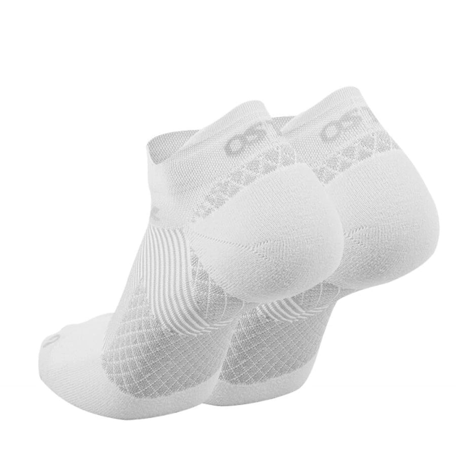 OS1st FS4 No Show Plantar Fasciitis Socks white