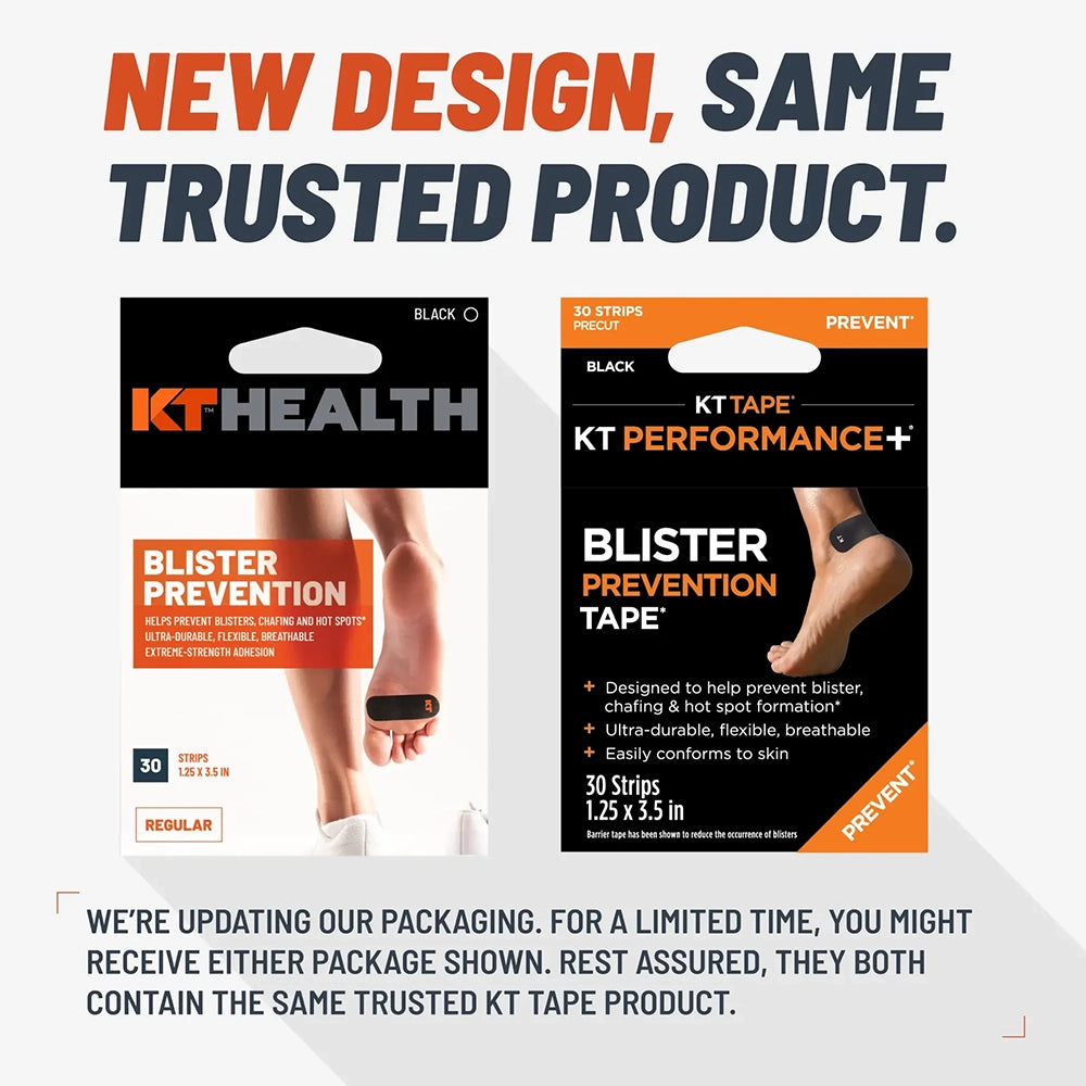 KT Health Blister Prevention Tape - 30 Count new design