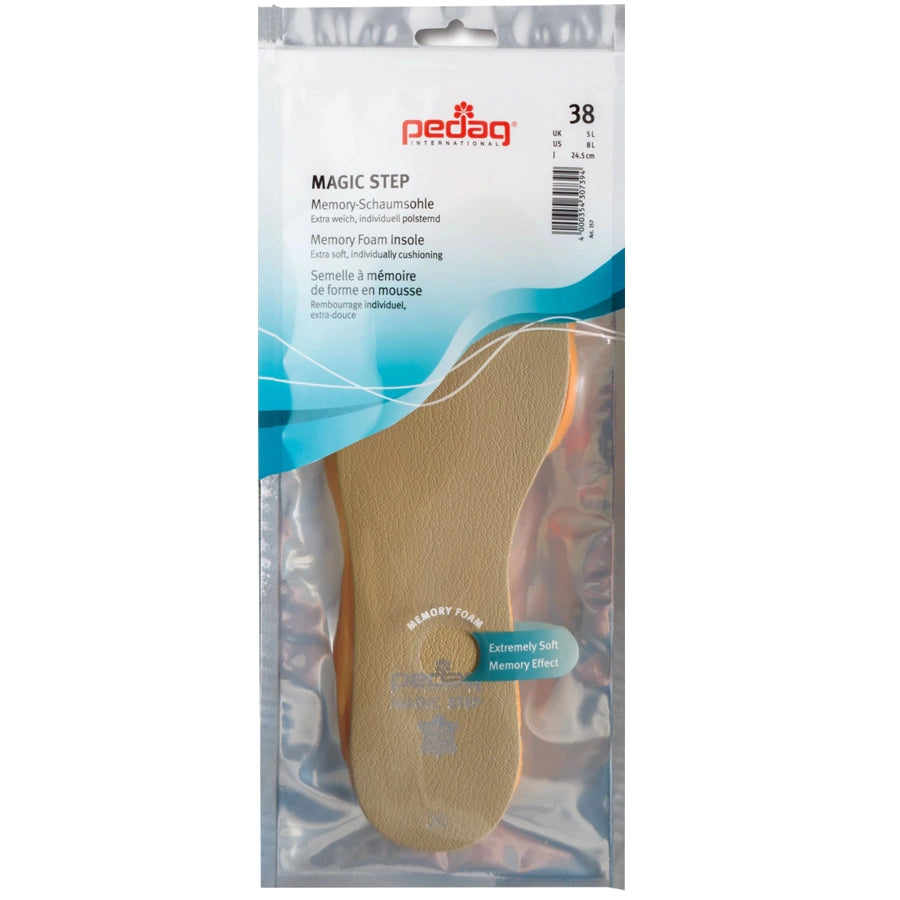 Pedag Magic Step Insoles packaging