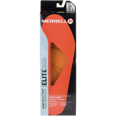 Merrell Kinetic Fit Elite/Mesh Footbed Packaging Front