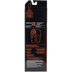 Merrell Kinetic Fit Base Memory/Recovery Footbed Packaging Back
