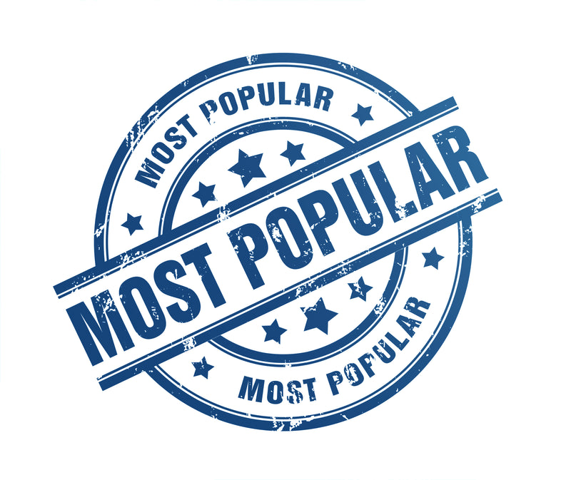 "Most Popular" stamp