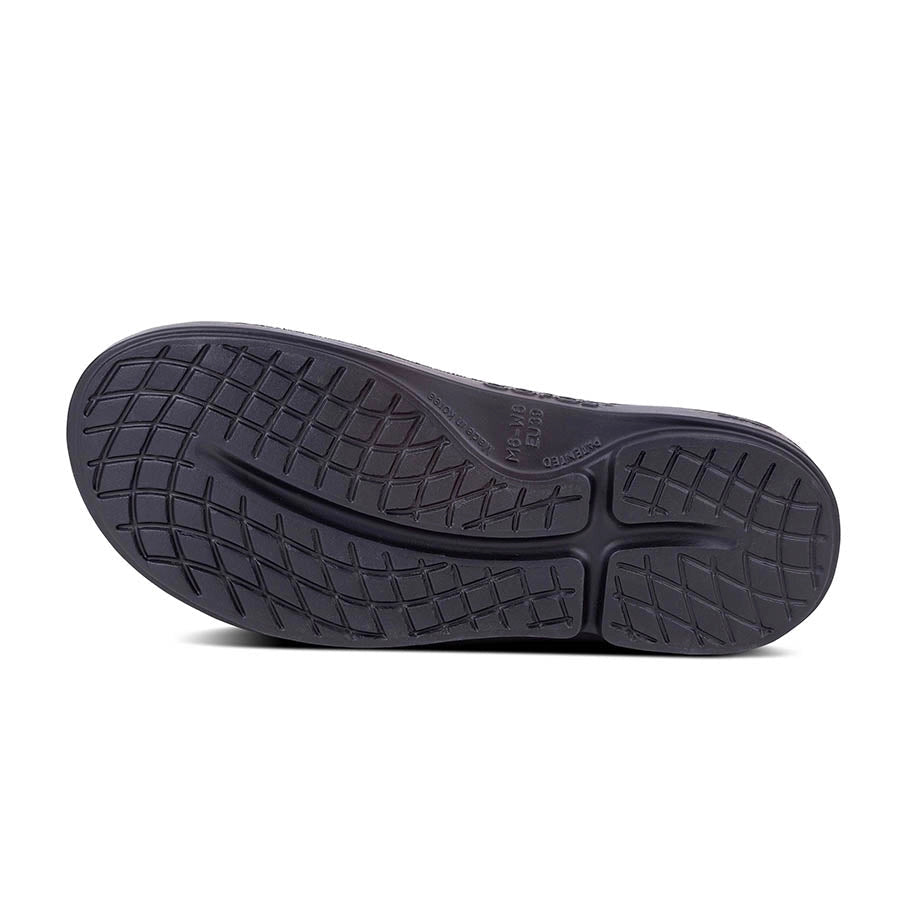 OOFOS OOcloog Clogs Black Bottom