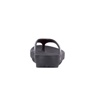 OOFOS OOlala Sandals for Women Black Back