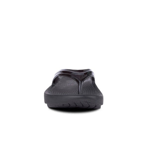 OOFOS OOlala Sandals for Women Black Front