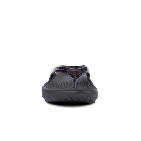 OOFOS OOlala Sandals for Women Black Front