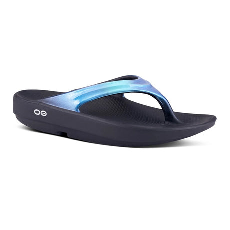 OOFOS OOlala Sandals for Women Luxe Atlantis Angle