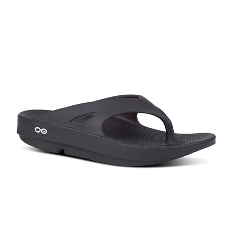 OOFOS OOriginal Sandals Black Angle