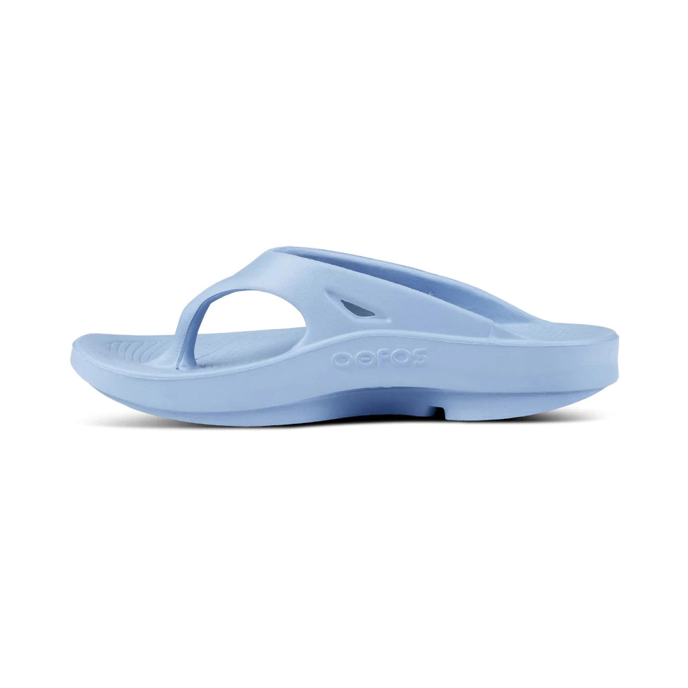 OOFOS OOriginal Thong Sandals Neptune Blue Inside