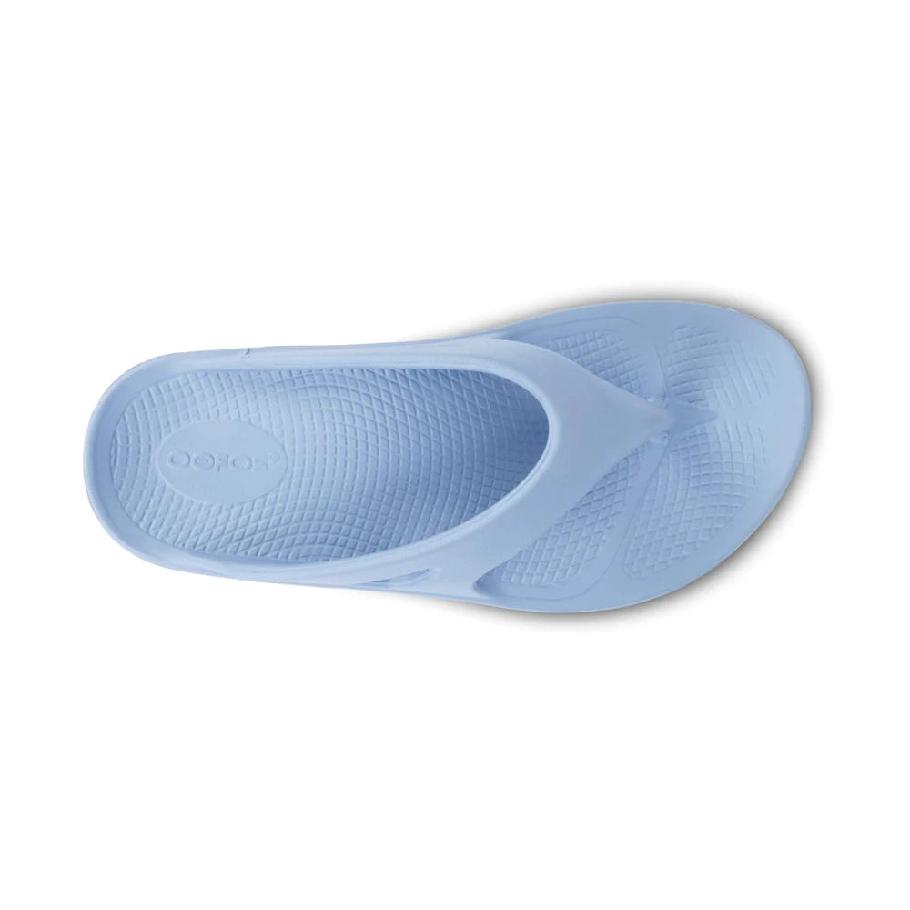 OOFOS OOriginal Thong Sandals Neptune Blue Top